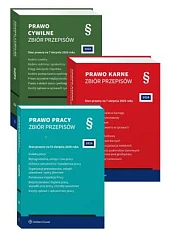Seria z Paragrafem - PAKIET - Prawo cywilne, karne i pracy. Zbiory przepisów 2026